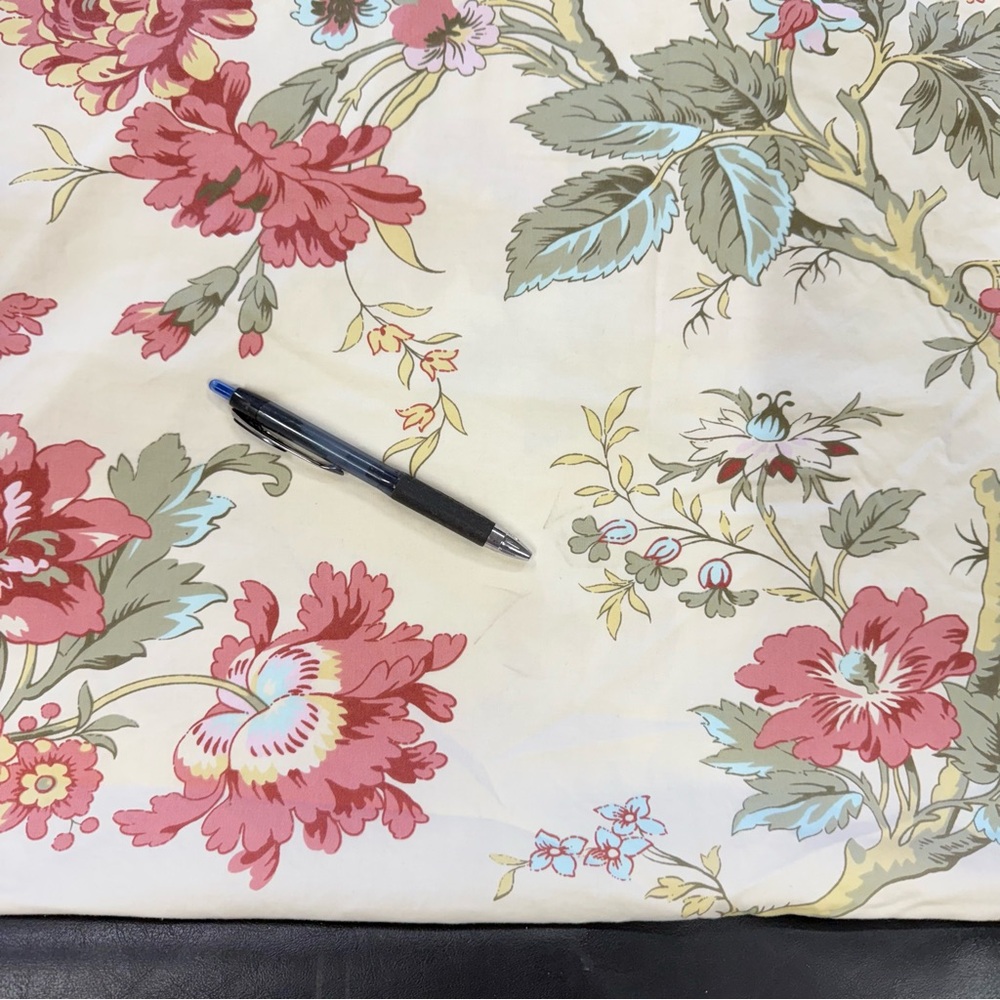 Eikei French Country Garden Toile Floral Printed 100% Cotton Duvet Cover King - Picture 16 of 16